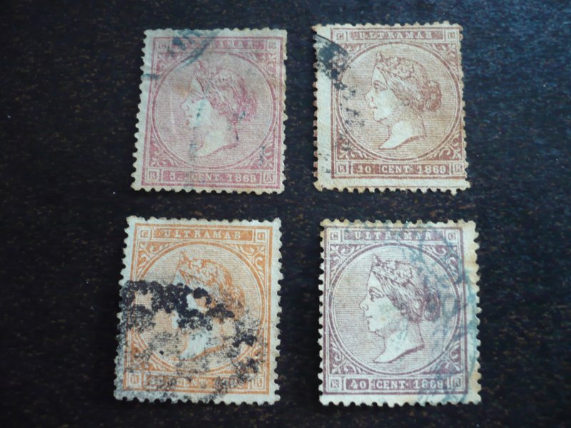 Stamps - Cuba - Scott# 38-41 - Used