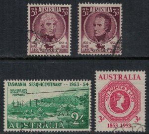 Australia #263-6  CV $3.20