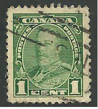 Canada #217, King George V, Used**-