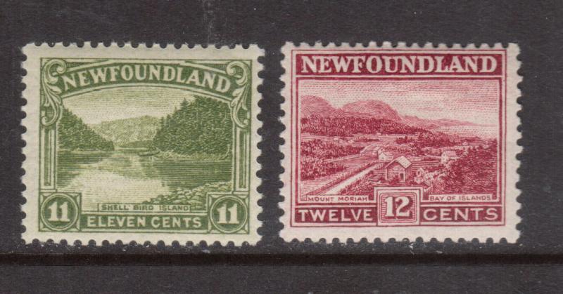 Newfoundland #140 - #141 Very Fine Never Hinged Duo