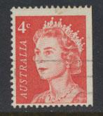 Australia SG 385 - Used  booklet stamp Right Margin imperf