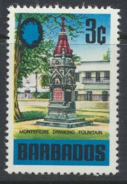 Barbados  SG 401 SC# 330 MNH  Montefiore Drinking Fountain 1970 see scan