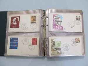 4 FDC and Commemorative Italy LR113P7 Envelopes-