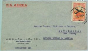 85973 - ARGENTINA - POSTAL HISTORY - AIRMAIL COVER  to USA  1951