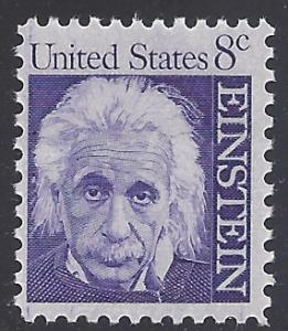 #1285 8c Albert Einstein 1966 Mint NH