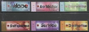 GUERNSEY 2011 ROYAL BRITISH LEGION SG1369/1374 MNH