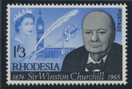 Rhodesia   SG 357  SC# 206   MNH Winston Churchill see details 