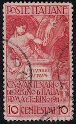 Italy, #121, used