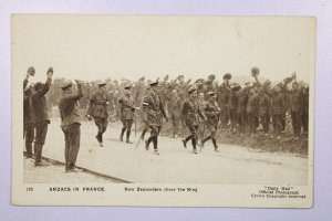 New Zealand WWI PPC of Anzac Soldiers in France - L40025