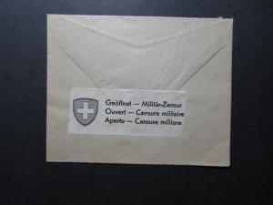 Switzerland WW2 Censor POW Cover to Geneva (IV) - Z11549