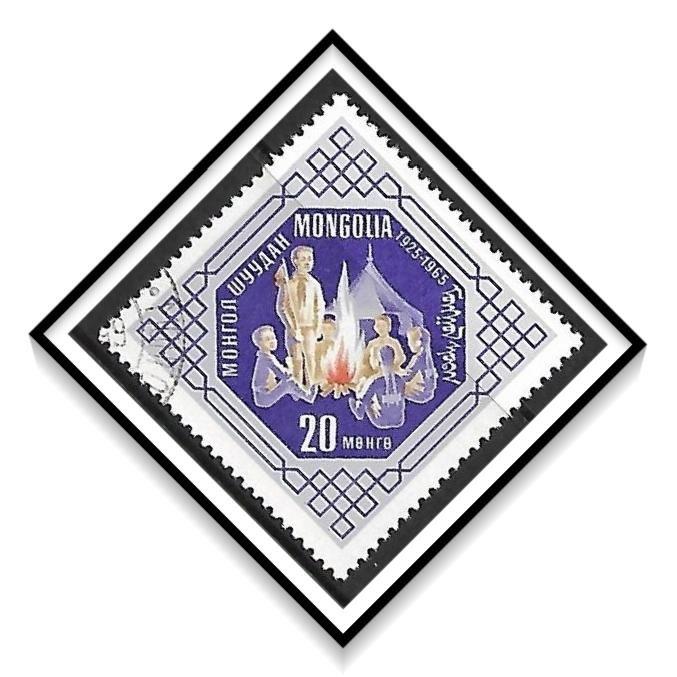 Mongolia #386 Anniversary of Youth Organization CTO