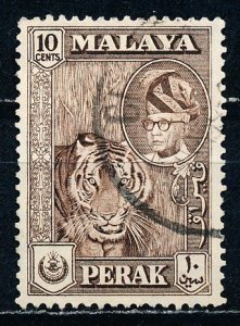 Malaya Perak #132 Single Used