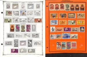 Cyprus Stamp Collection on 20 Regent & Harris Pages, 1886-1985 (BA)