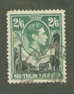 Northern Rhodesia #41 Used Single