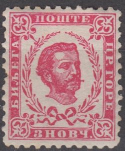 Montenegro Scott #34 1898 MH