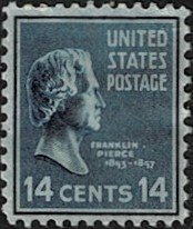 1938 United States Scott Catalog Number 819 Unused Hinged