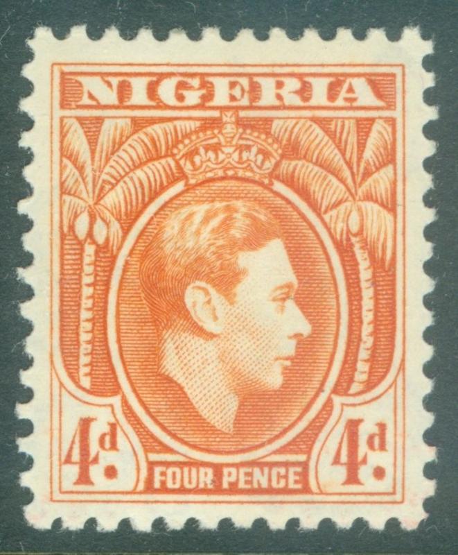 NIGERIA : 1938. Stanley Gibbons #54 Very Fine, Mint Original Gum Hinged. Cat £50