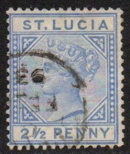 St. Lucia Sc #31 Used