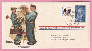 1979 PLUMBERS NORMAN ROCKWELL COVER