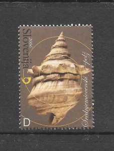 SHELLS - SLOVENIA #659 FOSSIL MNH