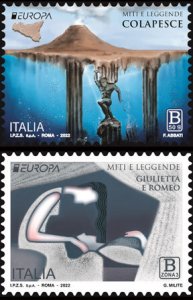 Scott #3867-8 Europa MNH