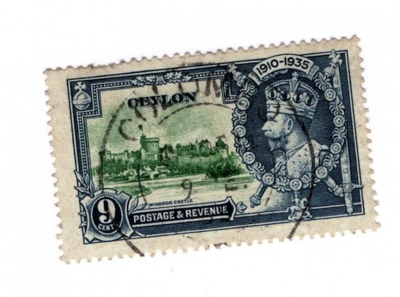 Ceylon #261 Used - Stamp - CAT VALUE $2.50