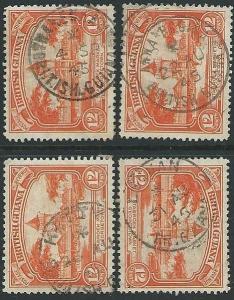 BR GUIANA 1940s pmks of KITTY, WAKENHAM, ANNA REGINA, LEGUAN...............43558