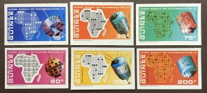 Guinea 1972 #604-7,C120-1, Wholesale lot of 5, MNH,CV $29.25
