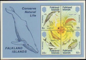 Falkland Islands #412-415A  Mint Never Hinged Complete Set, 1984, Never Hinged