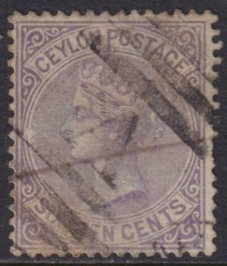 Ceylon 1882 SC 93 Used