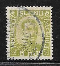 Iceland #111  (U) CV $5.75
