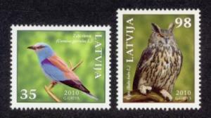 Latvia Sc# 763-4 MNH Birds of Latvia