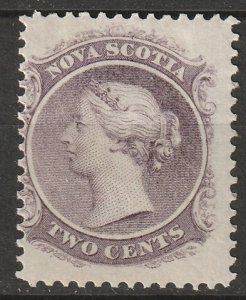 Nova Scotia 1860 Sc 9 MH*