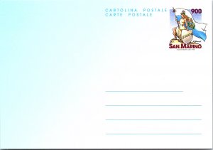 San Marino, Government Postal Card