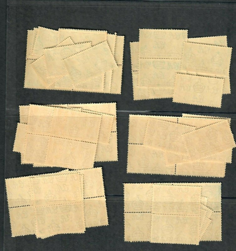 AZ Bahamas 1937 Coronation SC # 97-99 MNH O/G 25 Complete sets  total 75 stamps