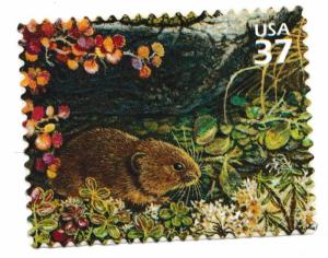 US 3802j Arctic Tundra Singing Vole 37c single MNH 2003