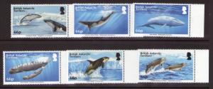 British Antarctic Territory Whales issued 17-11-15 Marginal MNH