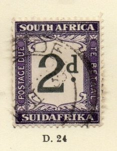 South Africa Postage Due 1930s Early Issue Fine Used 2d. NW-170510