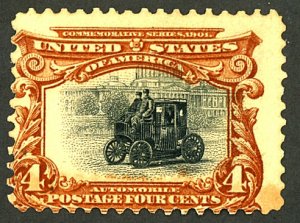 U.S. #296 MINT OG LH