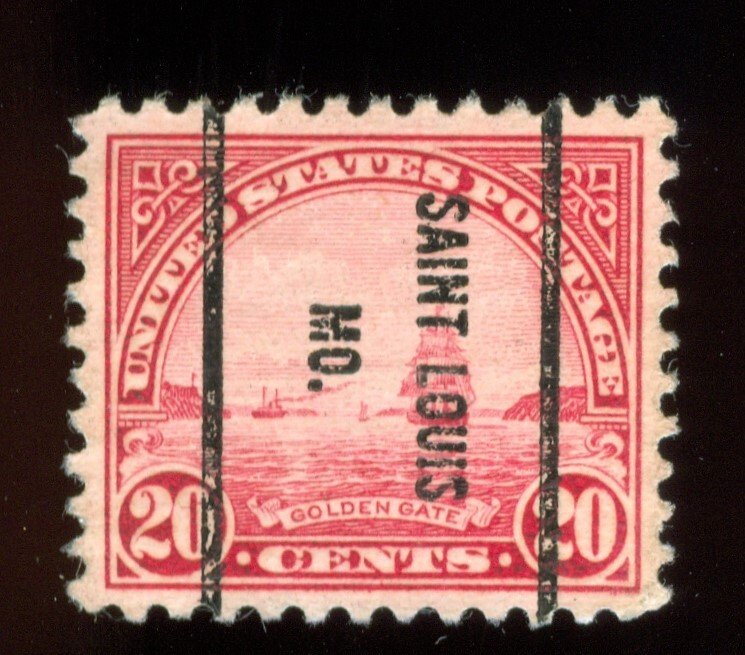 US Scott 698 Precancel Saint Louis, MO