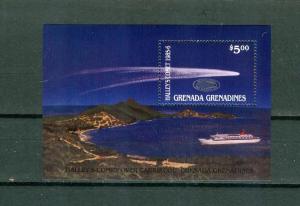 Grenadines - Sc# 791. 1986 Halley's Comet W/ Logo. NH $8.50.