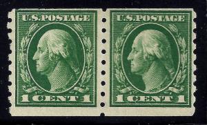  U.S. 412 FVF MNH PAIR SCV$130.00 (412-17) 