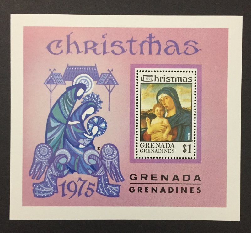 Grenada Grenadines 1975 #136 S/S, Christmas, MNH