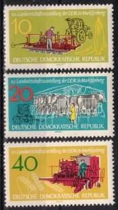 Germany - DDR - Scott 611-613 MNH (SP)