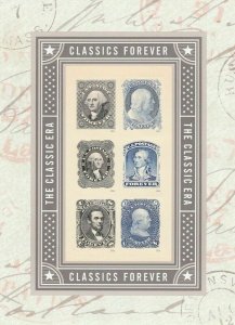 The Classic Era Pane of Six First Class Stamps Scott 5079