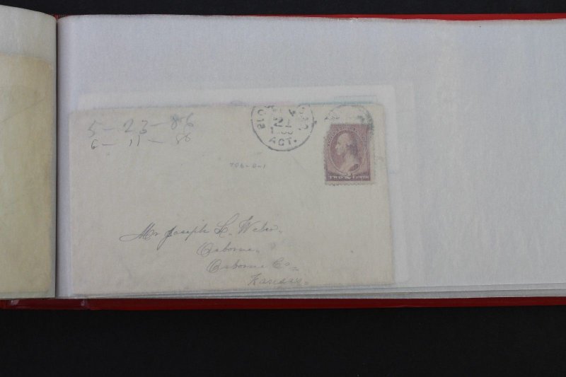 US Stamp Collection Stock Book 100 Postal Cards, Stationary, Mint, FDC, Slogan