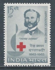 India #373 NH Int'l Red Cross Centenary