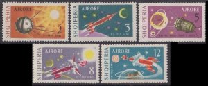 1963 Albania 779-783 Space Exploring,Lunik,Mars-Sonde,Venus-Sonde 10,00 €