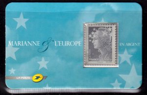 France 2008 -  Marianne Silver Foil   -  MNH  # 3466