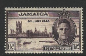 Jamaica Sc#136a MVLH